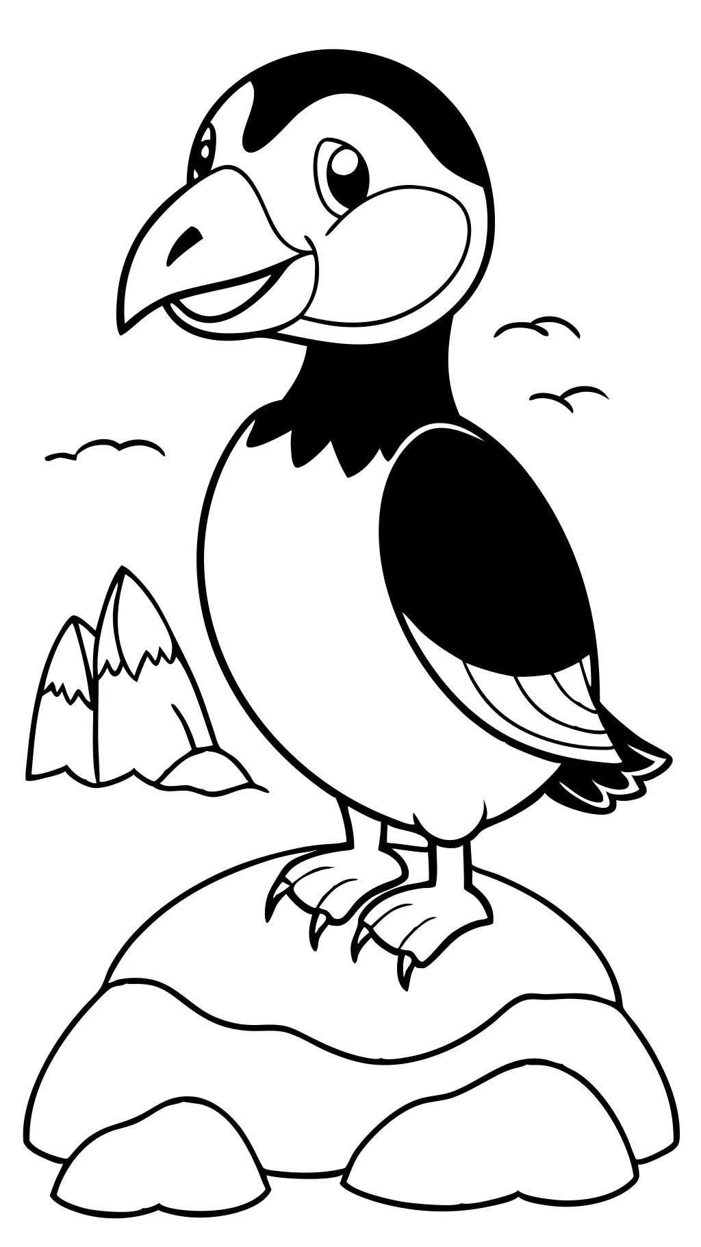 puffin rock coloring pages